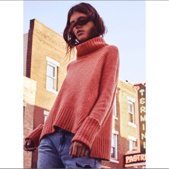 Anthropologie Sweaters - Anthropologie Wool Turtleneck Sweater